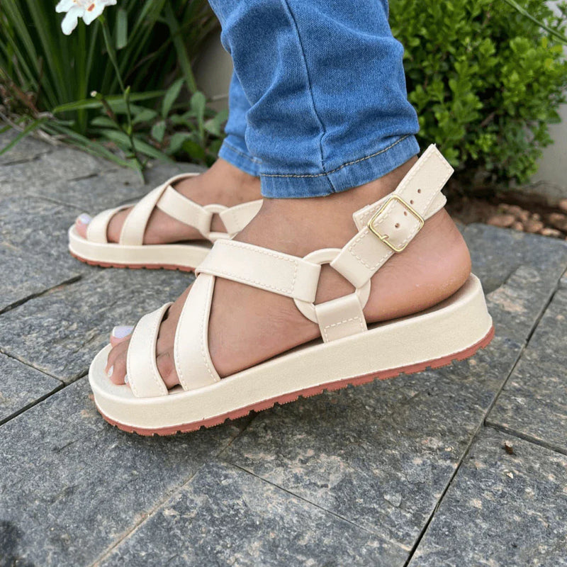 Sandália Feminina Dunas Papete Rasteira Birken Macia
