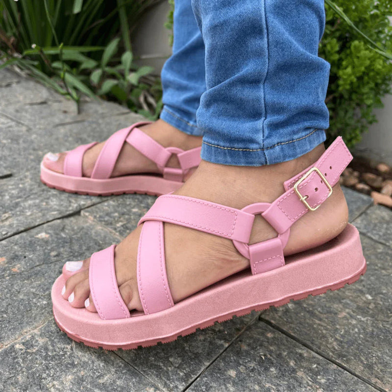 Sandália Feminina Dunas Papete Rasteira Birken Macia
