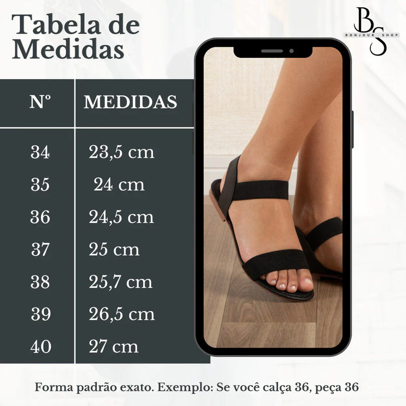 Sandália Feminina Rasteirinha Rasteira Feminina Kit 2 Pares Confortável Brilho Elástico Calcanhar Dia a Dia